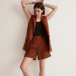 Madewell NWT Harlow Short in 100% Linen